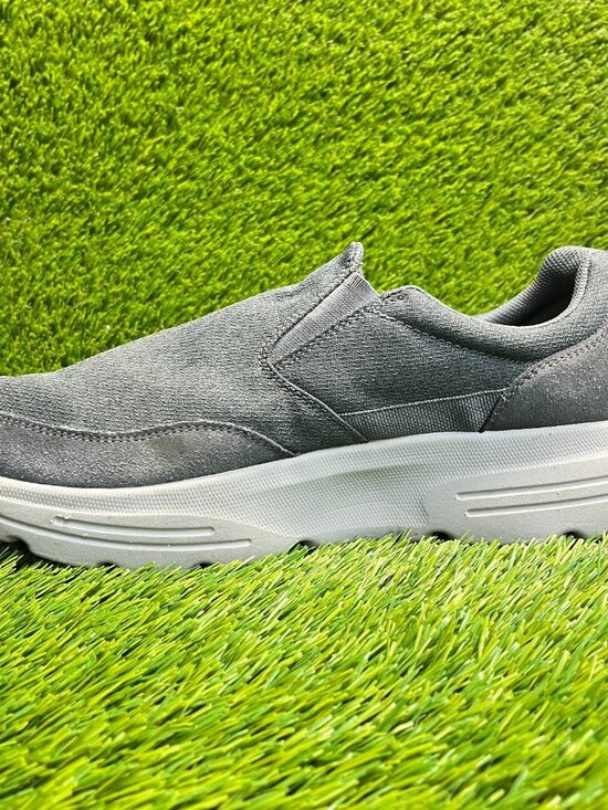 Skechers Gowalk Duro Mens Size 11.5 Gray Casual Walking Slip On Shoes Sneakers main image 4